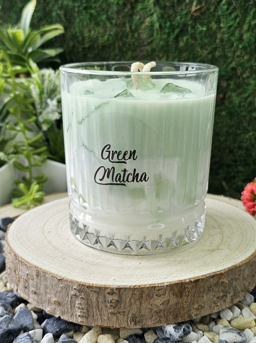 Lumanare parfumata-Green Matcha-ceara de soia 100% naturala [2]