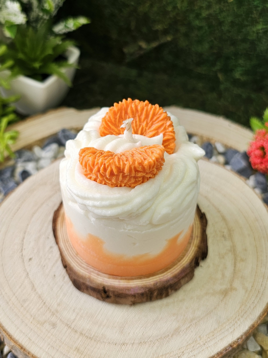 Lumanare parfumata-Orange Creamy Dream-ceara de soia 100% naturala [6]