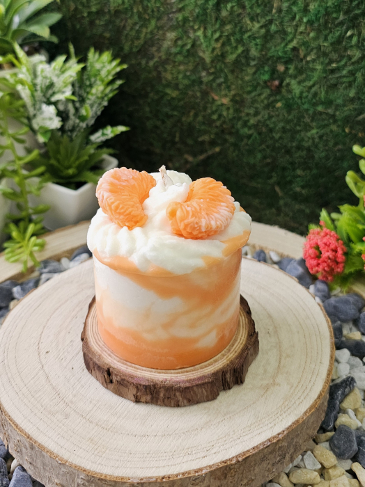 Lumanare parfumata-Orange Creamy Dream-ceara de soia 100% naturala [1]