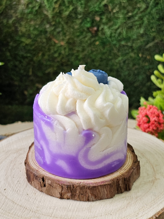 Lumanare parfumata- Violet Creamy Dream-ceara de soia 100% naturala [7]