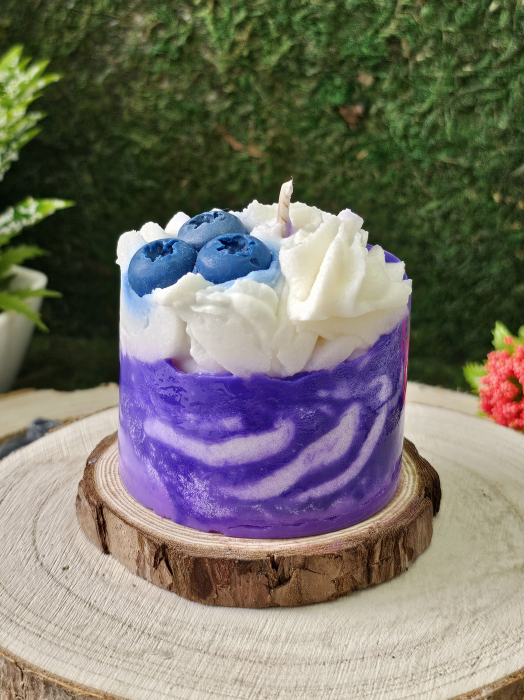 Lumanare parfumata- Violet Creamy Dream-ceara de soia 100% naturala [6]