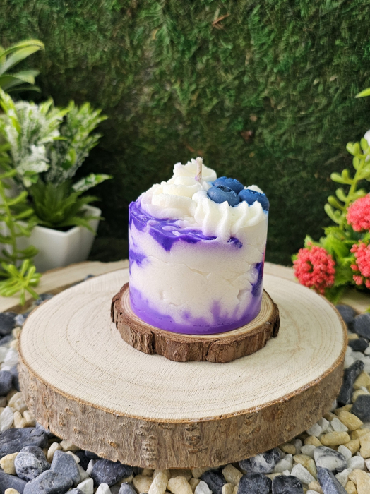 Lumanare parfumata- Violet Creamy Dream-ceara de soia 100% naturala [4]