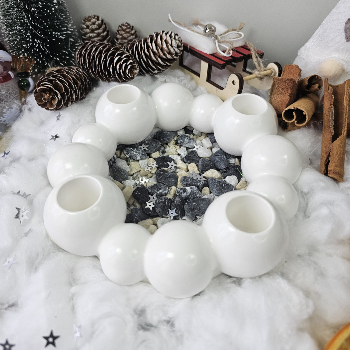 Magia Iernii în Praf Ceramic și Ceară de Soia [8]