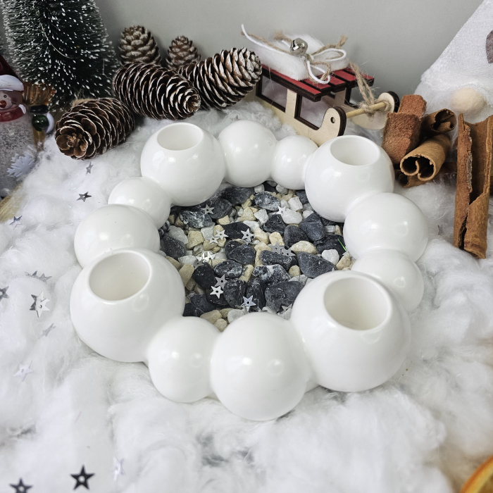 Magia Iernii în Praf Ceramic și Ceară de Soia [7]