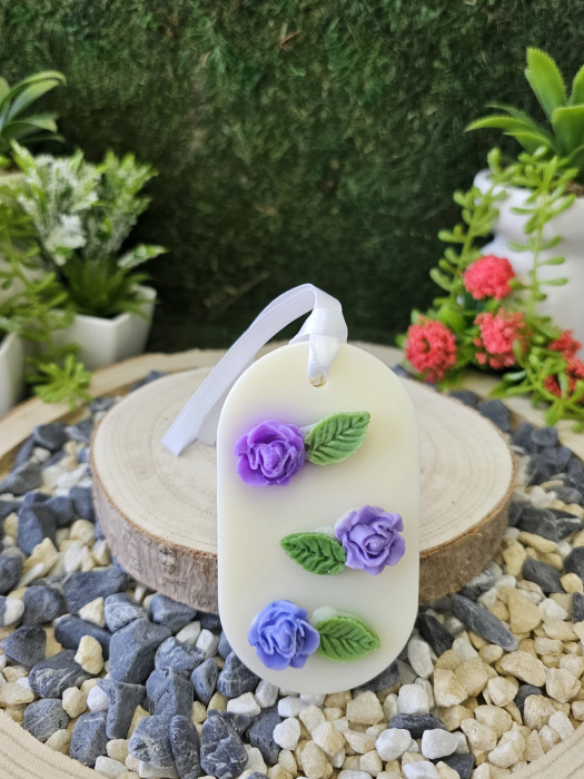 Odorizant Dulap Haine Bloom - Eleganta Florala cu Trandafir Akito & Iasomie –handmade, wax melts, ceara de soia 100% naturala, ceara parfumata-50g [2]