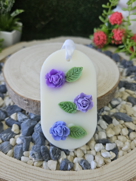 Odorizant Dulap Haine Bloom - Eleganta Florala cu Trandafir Akito & Iasomie –handmade, wax melts, ceara de soia 100% naturala, ceara parfumata-50g [7]