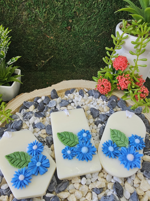 Set 3 Odorizante Dulap Haine Bliss- Aroma Seducatoare de Vanilie Neagra & Mosc –handmade, wax melts, ceara de soia 100% naturala, ceara parfumata-150g [4]