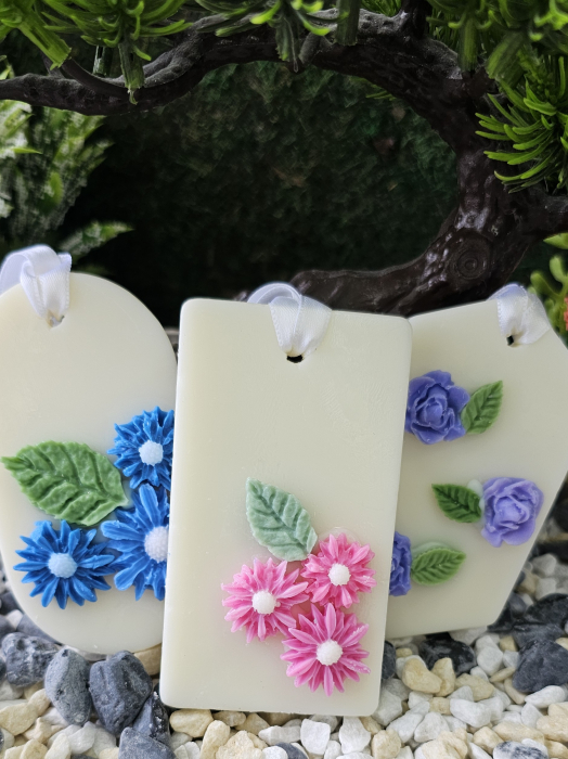 Set 3 Odorizante Dulap Haine, Dewi Petals, Bloom, Bliss - handmade, wax melts, ceara de soia 100% naturala, ceara parfumata-150g [4]