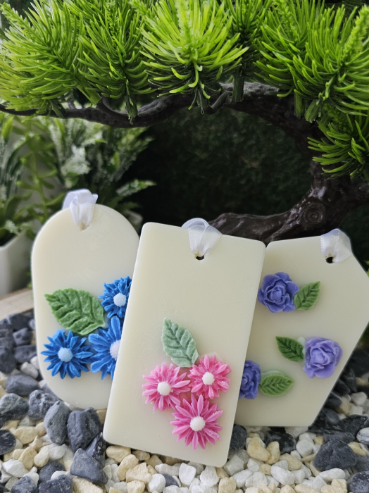 Set 3 Odorizante Dulap Haine, Dewi Petals, Bloom, Bliss - handmade, wax melts, ceara de soia 100% naturala, ceara parfumata-150g [2]