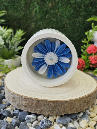 Colectia Bliss - Lumanare parfumata Bliss – Aroma Seducatoare de Vanilie Neagra & Mosc – 150g