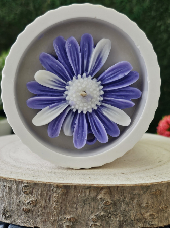 Lumanare parfumata Bloom – Eleganta Florala cu Trandafir Akito & Iasomie – 150g [5]