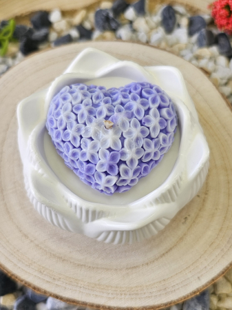 Lumanare parfumata Bloom – Eleganta Florala cu Trandafir Akito & Iasomie – 50g [1]