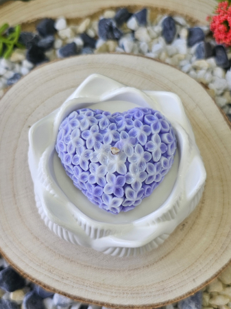 Lumanare parfumata Bloom – Eleganta Florala cu Trandafir Akito & Iasomie – 50g [6]