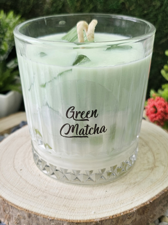 Lumanare parfumata-Green Matcha-ceara de soia 100% naturala [6]