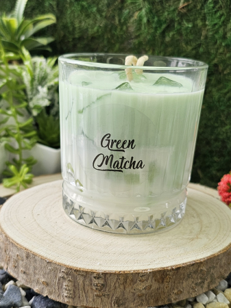 Lumanare parfumata-Green Matcha-ceara de soia 100% naturala [5]