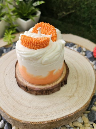 Lumanare parfumata-Orange Creamy Dream-ceara de soia 100% naturala [6]