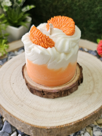 Lumanare parfumata-Orange Creamy Dream-ceara de soia 100% naturala [1]