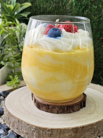 Lumanare parfumata- Tropical Dessert-ceara de soia 100% naturala [1]