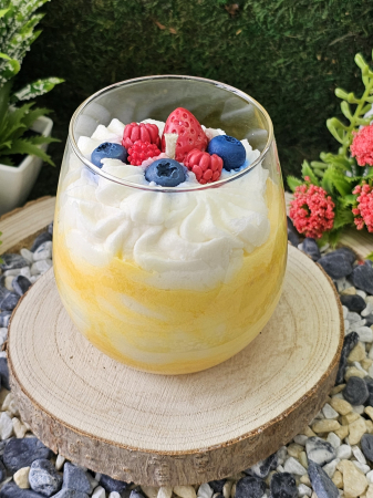 Lumanare parfumata- Tropical Dessert-ceara de soia 100% naturala [6]