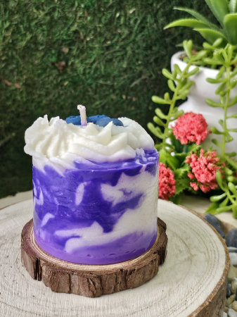 Lumanare parfumata- Violet Creamy Dream-ceara de soia 100% naturala [2]