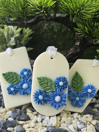 Dulapul Fericit - Set 3 Odorizante Dulap Haine Bliss- Aroma Seducatoare de Vanilie Neagra & Mosc –handmade, wax melts, ceara de soia 100% naturala, ceara parfumata-150g