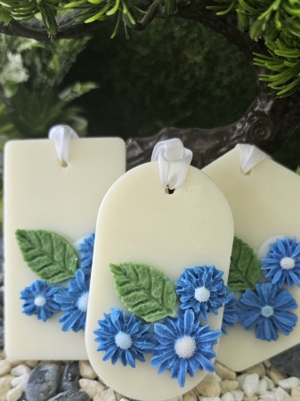 Set 3 Odorizante Dulap Haine Bliss- Aroma Seducatoare de Vanilie Neagra & Mosc –handmade, wax melts, ceara de soia 100% naturala, ceara parfumata-150g [4]