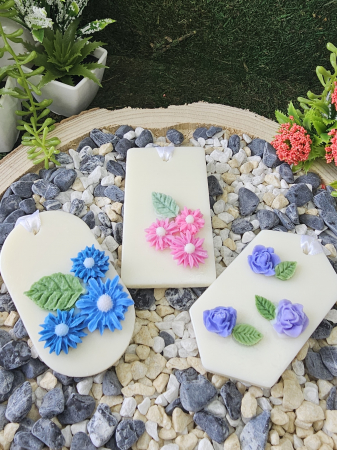 Set 3 Odorizante Dulap Haine, Dewi Petals, Bloom, Bliss - handmade, wax melts, ceara de soia 100% naturala, ceara parfumata-150g [4]