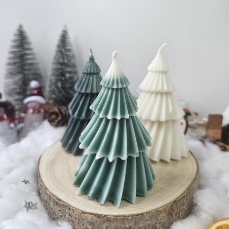 Seturi cadou - Set ""Brăduți în armonie” – Trio decorativ de iarnă