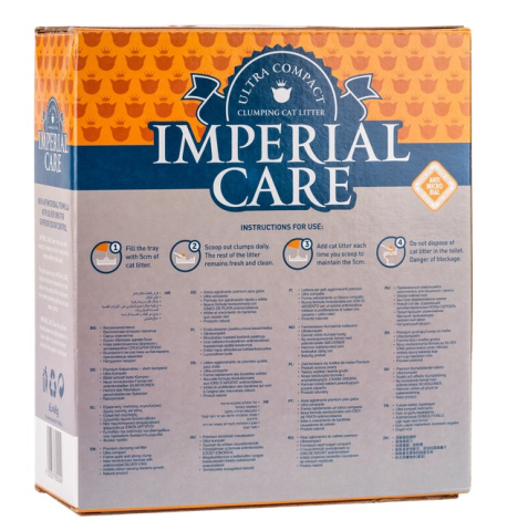 Nisip pisici Imperial Care cu ioni de argint - 2x10L [1]
