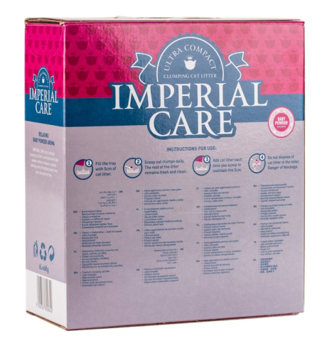 Nisip pisici Imperial Care Baby Powder - 2x10L [1]