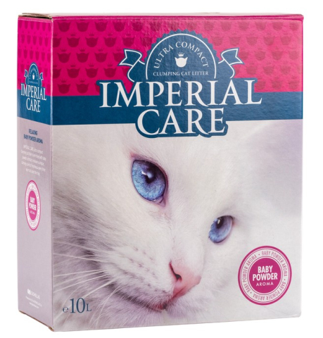 Pisici - Nisip pisici Imperial Care Baby Powder - 10L
