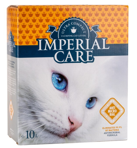 Pisici - Nisip pisici Imperial Care cu ioni de argint - 10L