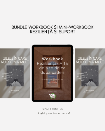 Pachete dezvoltare personală - Pachet promoțional workbook+mini-workbook: Reziliență și Suport