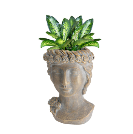 Ghiveci decorativ Greek Azay Design cap ceramic 33 cm [1]