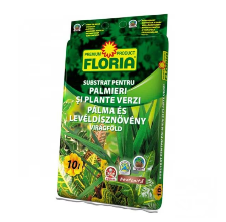 Substraturi și Pământ - substrat-palmieri-plante-verzi-floria-10l