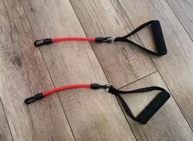 Produse - Coardă elastică cu mâner (Accesoriu Spine Trainer)