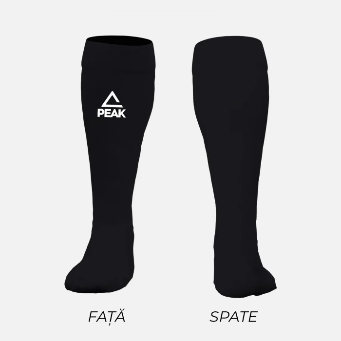 Jambiere fotbal cu soseta Peak Negre [3]