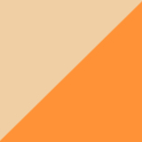 Miami peach / poppy orange