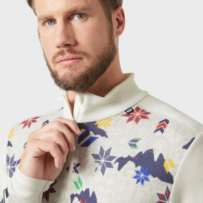 Tricou maneca lunga barbati Helly Hansen Lifa Merino Midweigh Half-Zip [5]