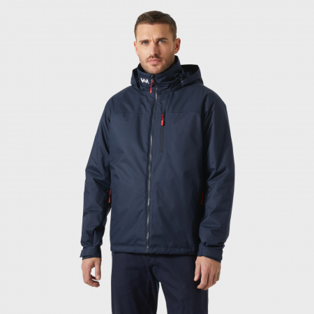 Geci barbati - Geaca cu gluga barbati Helly Hansen Crew Hooded Midlayer Sailing Jacket 2.0