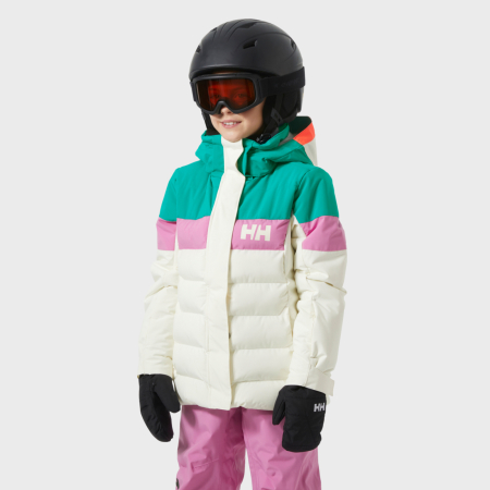 Geci copii - Geaca ski cu gluga Helly Hansen Girl Diamond Jacket