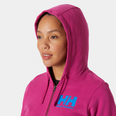 Hanorac dama Helly Hansen HH Logo Full Zip Hoodie 2.0 [4]