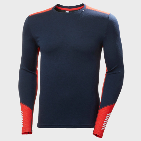 Schi Barbati - Tricou maneca lunga barbati Helly Hansen Lifa Merino Midweight