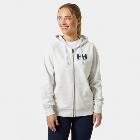 Bluze si hanorace femei - Hanorac dama Helly Hansen HH Logo Full Zip Hoodie 2.0