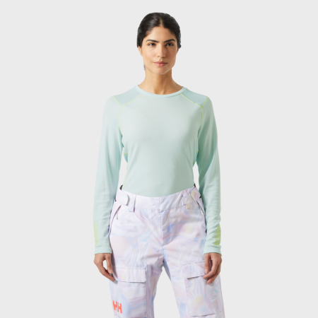 Base-layere femei - Tricou maneca lunga dama Helly Hansen Lifa Active Crew