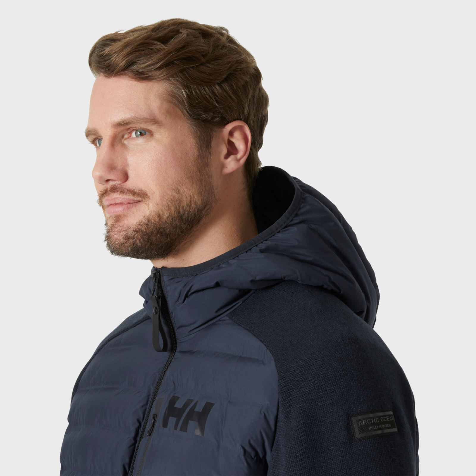 Geaca cu gluga barbati Helly Hansen Arctic Ocean Hybrid Insulator [5]