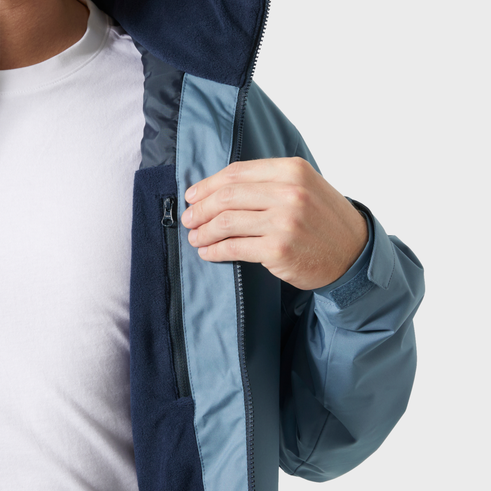 Geaca cu gluga barbati Helly Hansen Crew Hooded Midlayer Sailing Jacket 2.0 [7]