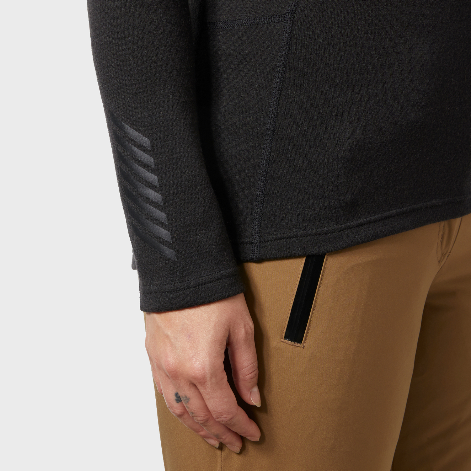 Tricou maneca lunga dama Helly Hansen Lifa Merino Midweight Half-Zip [5]