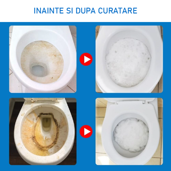 Agent de Curatare cu Oxigen SUPER TRENDS® Pentru Fosa Septica, Toaleta, Chiuveta si Tevi, uz Casnic, Pudra, 250 ml [8]