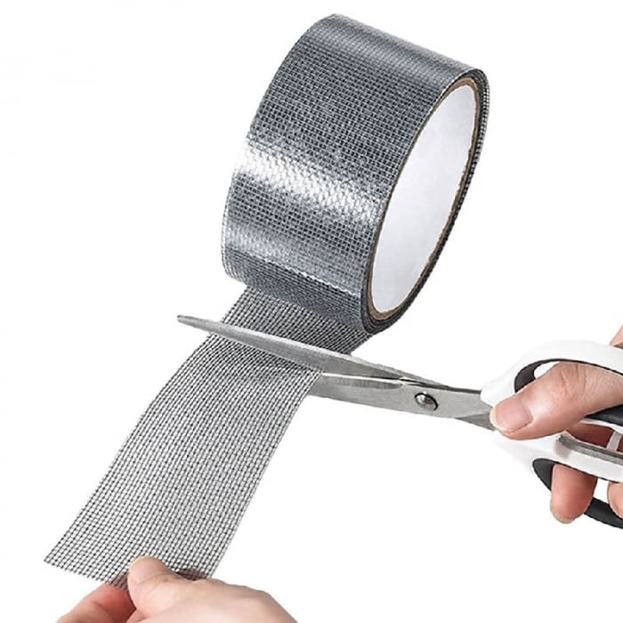 Banda Adeziva Pentru Reparat Plase de Tantari SUPER TRENDS® Profesionala, 5 cm x 2 m, rezistenta la apa, aplicare usoara [3]